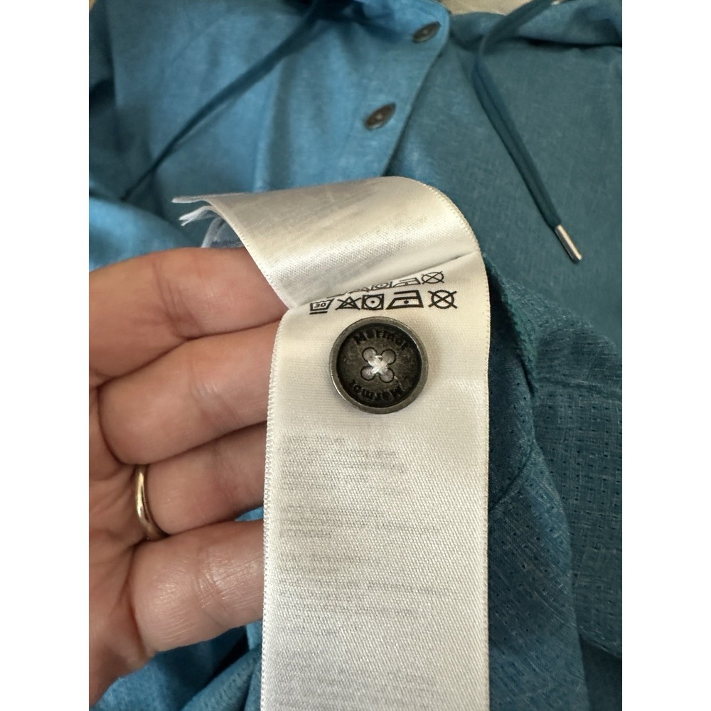 Marmot Women's‎ Medium Teal Lorey Hoodie Lightweight - Picture 11 of 14
